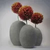 Вазы из морских камней