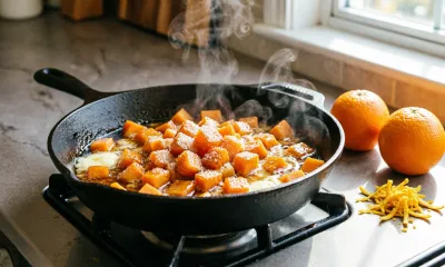 Пока тыквы море - готовлю цукатные кубики: начинка в пирожки лучше повидла