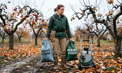 Чем обработать яблони и груши осенью: медным или железным купоросом — ответ агронома
