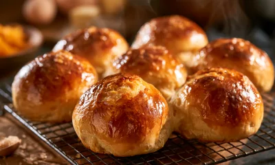 Тыква, яйцо и чуток муки — пеку нежные финтифлюшки к чаю. Вкусные булочки на кефире