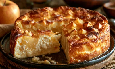 Смешала творог с манкой и яблоком — и в духовку: запеканка «Услада» выходит нежной и ароматной