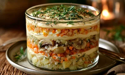 На Новый год ставлю салат «Грибы под шубой» — простой, как Мимоза, а на вкус — лесная сказка