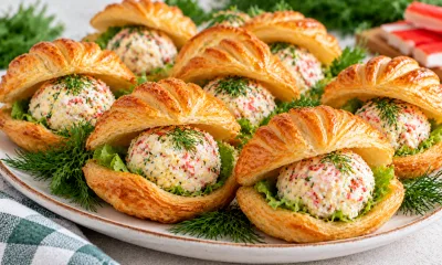 Крабовые палочки больше не скучают в салатнице: готовлю «Жемчужные шарики» — нарядно и аппетитно