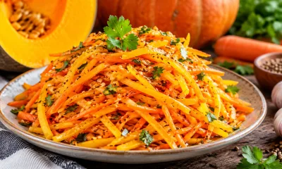 Необычный способ пристроить тыкву: готовлю пикантную закуску — вкуснее морковки по-корейски
