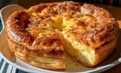 Всего лишь капуста и яйцо — а пирог вкуснее пиццы: ещё не остыл — а уже хочется второй