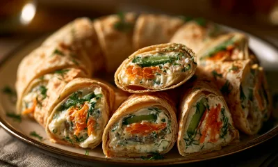 Иногда самое простое — самое вкусное. Лаваш, шпроты и творожный сыр: теперь это моя любимая закуска