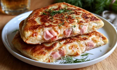 Стакан кефира и немного колбасы — на выходе «Минутка» на сковороде: нежнее и вкуснее хачапури