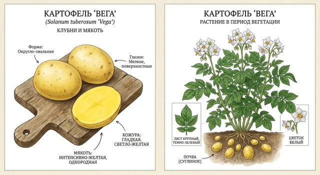 Картофель 'Вега' — фото 3
